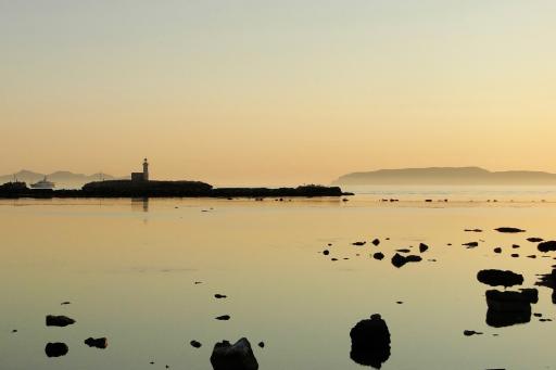 De westkust van Sicilië