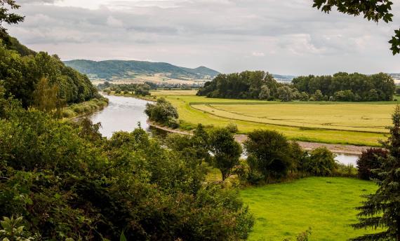 Fietsvakantie Duitsland - Over de Weser-Radweg fietsen