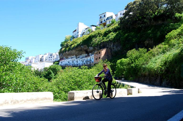 Fietsen langs de 'pueblos blancos', de witte dorpjes in Andalusië