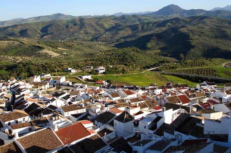 Pueblos blancos en prachtig berglandschap in Andalusië