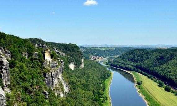 Fietsen langs rivieren