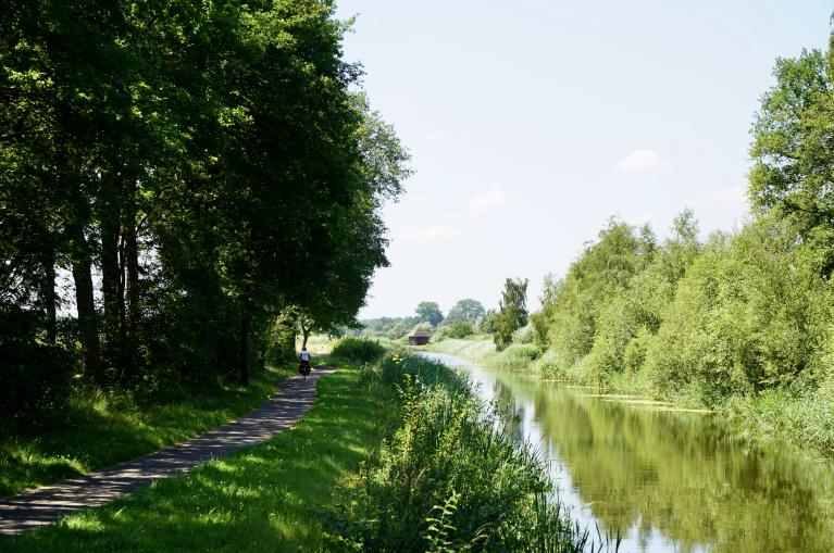Langs de Overijsselse Vecht Fietsvakantie in Nederland langs het Pieterpad
