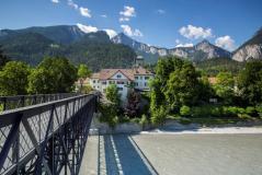 Rijnroute over het water