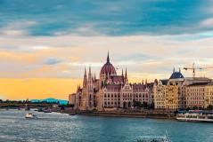 Fietsen langs de donau