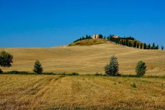 Het klassieke, Toscaanse landschap