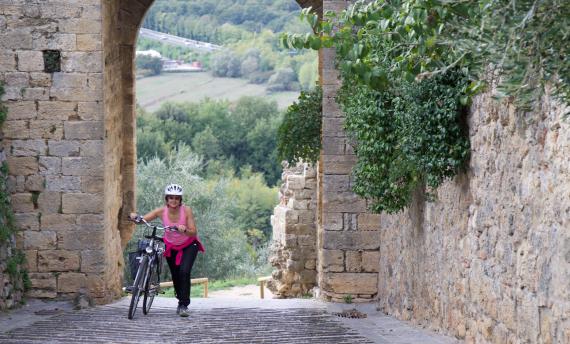 'Via Francigena' fietsvakantie Italië - fietsen van Siena naar Rome