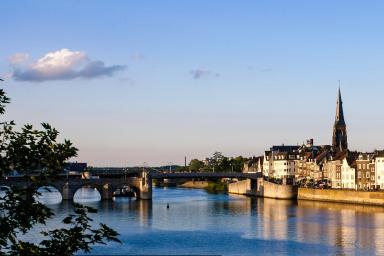 Maastricht, startpunt van de Maasroute