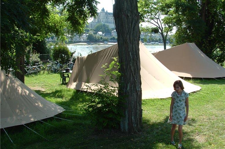 Fietsen en kamperen in het Loiredal